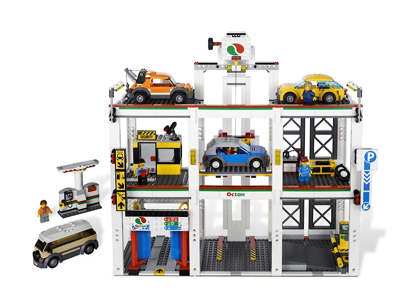 Конструктор LEPIN 02073 Городской Двухуровневый Гараж