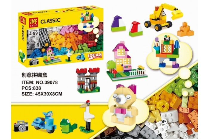 Конструктор LELE 39078 Classic Набор для творчества большого размера