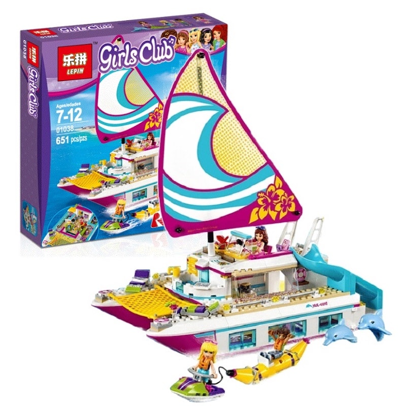 Конструктор LEPIN 01038 Катамаран "Саншайн"