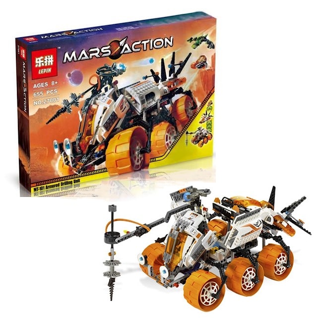 Конструктор LEPIN 27001 Боевая Бурильная Установка MT-101