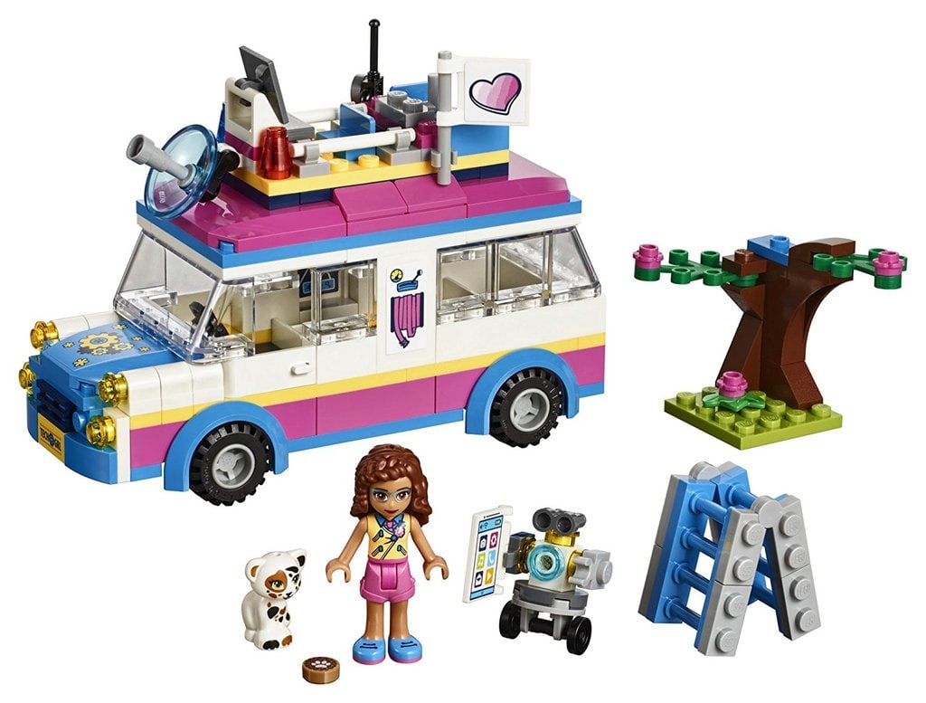 Конструктор LEPIN 01057 Передвижная научная лаборатория Оливии