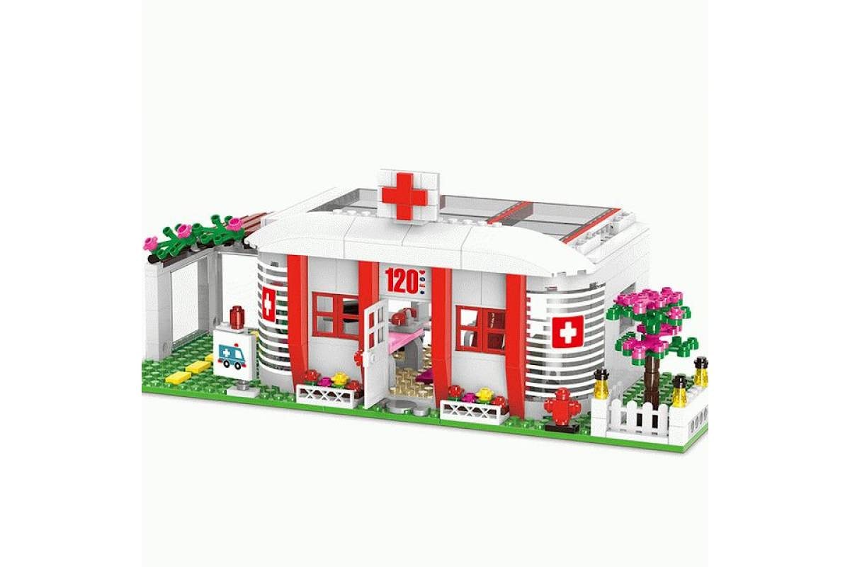 Конструктор XINGBAO XB-12009 MOC Кампус: Медпункт