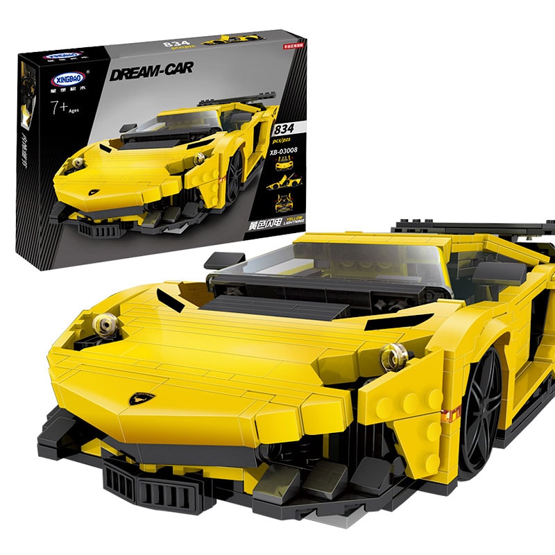 Конструктор XINGBAO XB-03008 MOC Lamborghini Aventador SuperVeloce