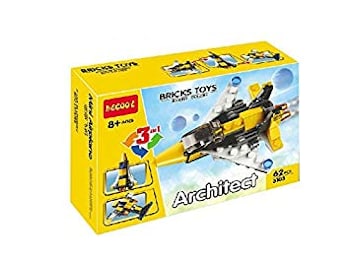 Конструктор DECOOL 3103 Самолет Мини — артикул 3103