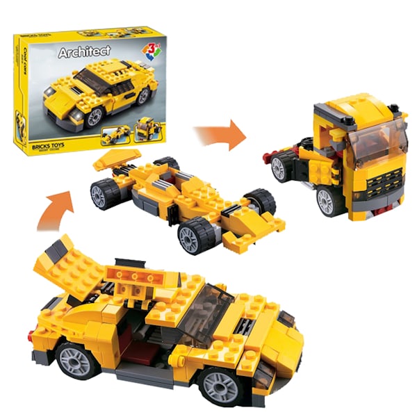 Конструктор DECOOL 3113 Крутые автомобили 3-в-1