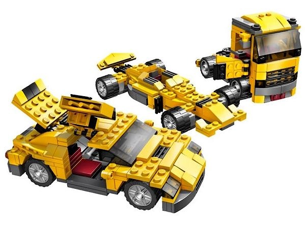 Конструктор DECOOL 3113 Крутые автомобили 3-в-1