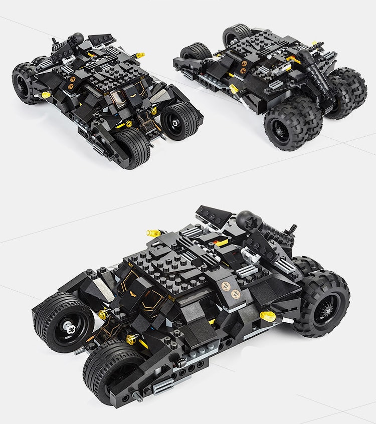 Конструктор DECOOL 7105 Бэтмобиль Тамблер